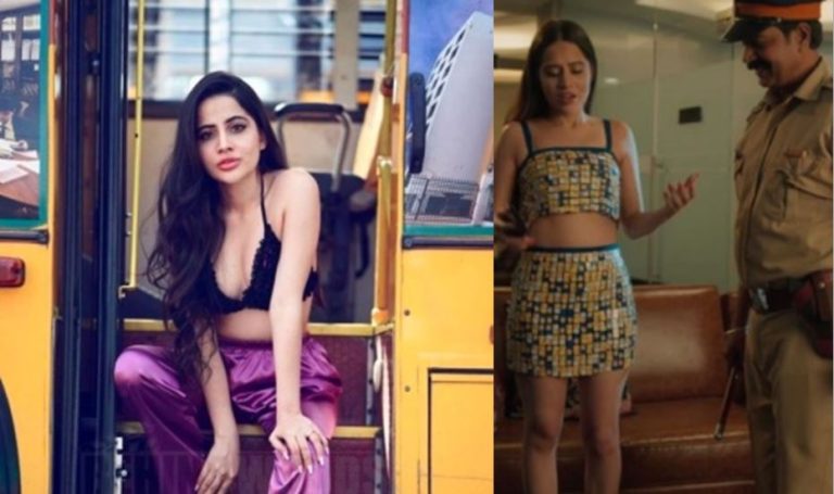 Urfi Javed New Look : उर्फी जावेद ने इस बार फिर पहनी ऐसी यूनिक ड्रेस, घर आ गयी पुलिस