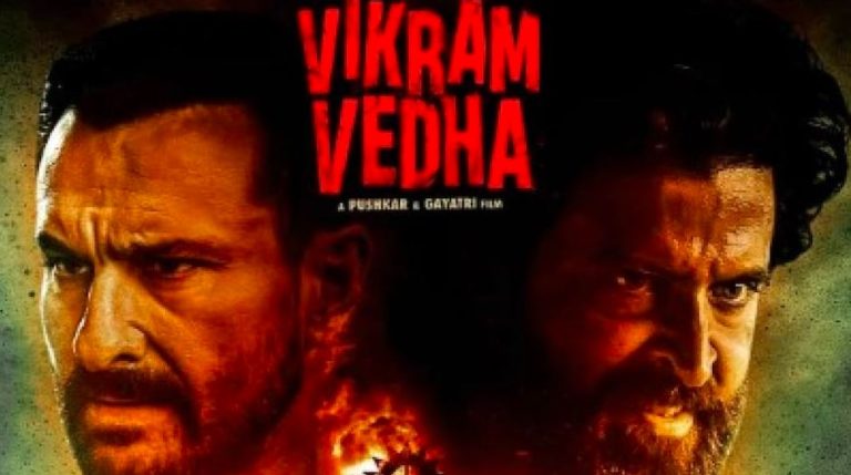 Vikram Vedha : मेकर्स ने शेयर किया फिल्म का BTS वीडियो, ऋतिक और सैफ का दिखा एक्शन मोड