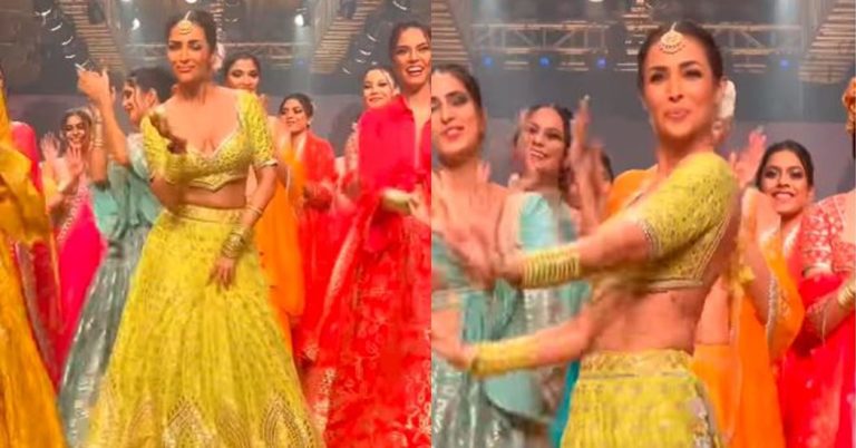 Malaika Arora : मलाइका अरोड़ा ने रैम्प पर गजरा लगाकर लगाए ठुमके, फैन्स हो गये उनके दीवाने! देखें वीडियो
